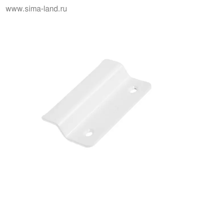 Ручка балконная, полимер белый, 80 шт