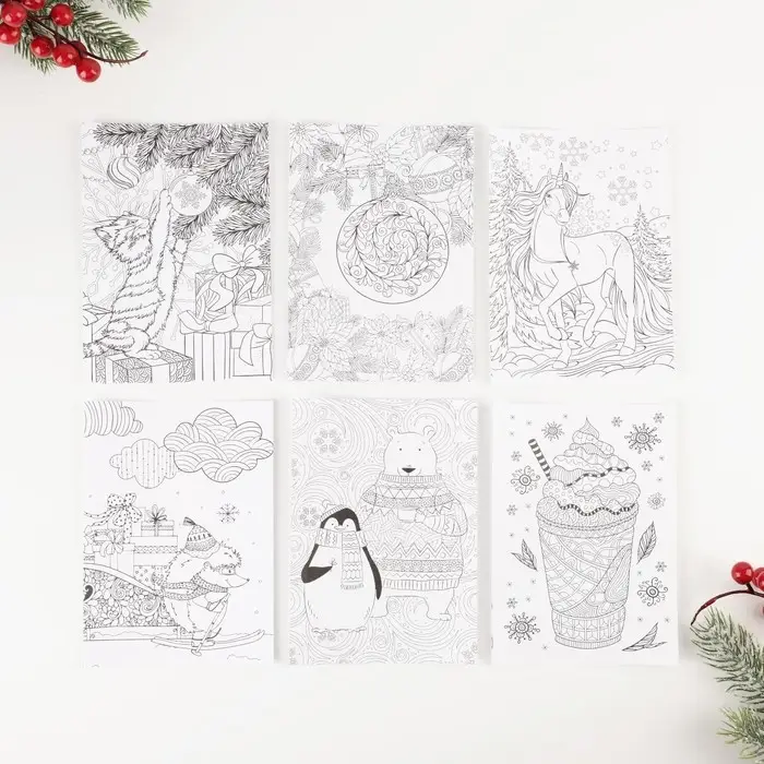 Открытки для вдохновения &laquo;Тёплая зима&raquo; А6