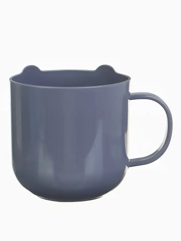 Кружка детская 300 мл., &laquo;Котик&raquo;, цвет серый, Крошка Я