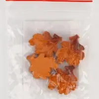 Миниатюра кукольная &laquo;Осенний лист&raquo;, набор 4 шт., размер 1 шт. &mdash; 2 &times; 2 &times; 0,5 см