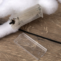 Светодиодная фигура &laquo;Олень&raquo; 16 &times; 30 &times; 9 см, флок, батарейки ААх2 (не в комплекте), свечение тёплое белое