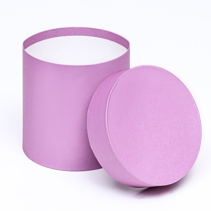 Набор круглых подарочных коробок 5 в 1 &laquo;Пудра&raquo;, 20 &times; 20 &times; 20‒13,5 &times; 13,5 &times; 13,5 см