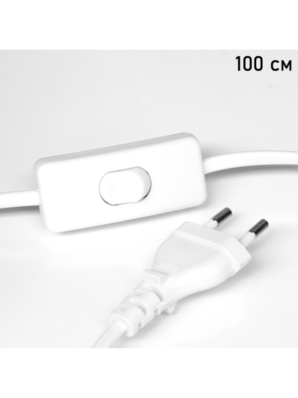 Лампа настольная "Бриз" 1х40Вт Е14 серый 13х13х25см