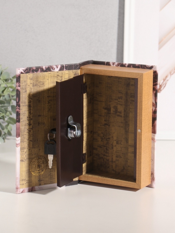 Сейф-книга дерево кожзам "Эстетика скульптуры" 21х13х5 см