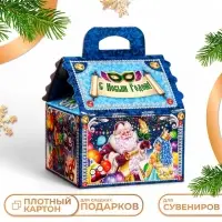 Подарочная новогодняя коробка &laquo;Маскарад&raquo;, упаковка, 12&times;12&times;16.8 см