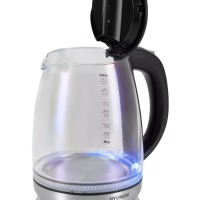 Чайник HYK-G8800 1,7л 2200Вт серебристый (стекло)