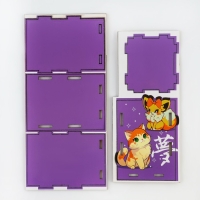 Органайзер для канцелярии &laquo;Милашки Чиби&raquo; 6.7 х 6.5 х 9.6 см