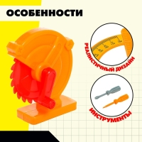 Набор детских инструментов в чемодане &laquo;Верстачок&raquo; цвет МИКС