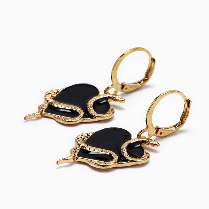 Серьги новогодние &laquo;Счастья в новом году&raquo;, 4 х 1,7 см