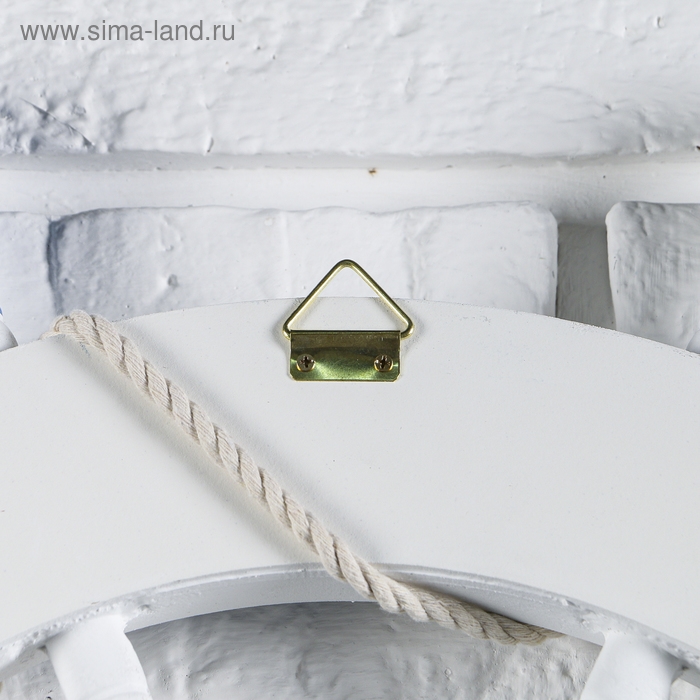 Штурвал Welcome aboard с корабликом 62*62*3,5 см