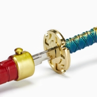 Сувенирное оружие мини "Катана Зоро", 24 см, красная