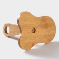 Набор керамический для специй на бамбуковой подставке BellaTenero &laquo;Герда&raquo;, 3 предмета: солонка 120 мл, перечница 120 мл, сахарница с ложкой 220 мл, цвет белый