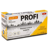 Кран &laquo;Профи&raquo;, инерционный, световые и звуковые эффекты, цвет жёлтый