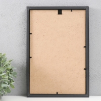 Фоторамка пластик "МИРАМ" 20х30 см, 641877-8, чёрный (пластиковый экран)