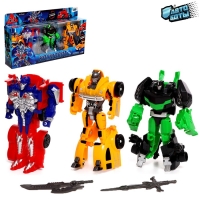 Набор трансформеров &laquo;Космоботы&raquo;, 3 шт.