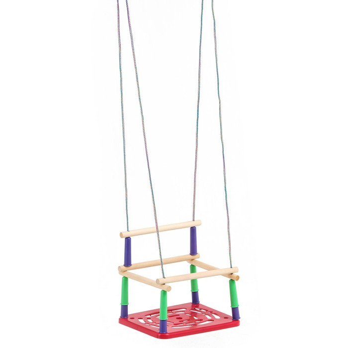 Качели подвесные, пластмассовые, сиденье 33&times;22см