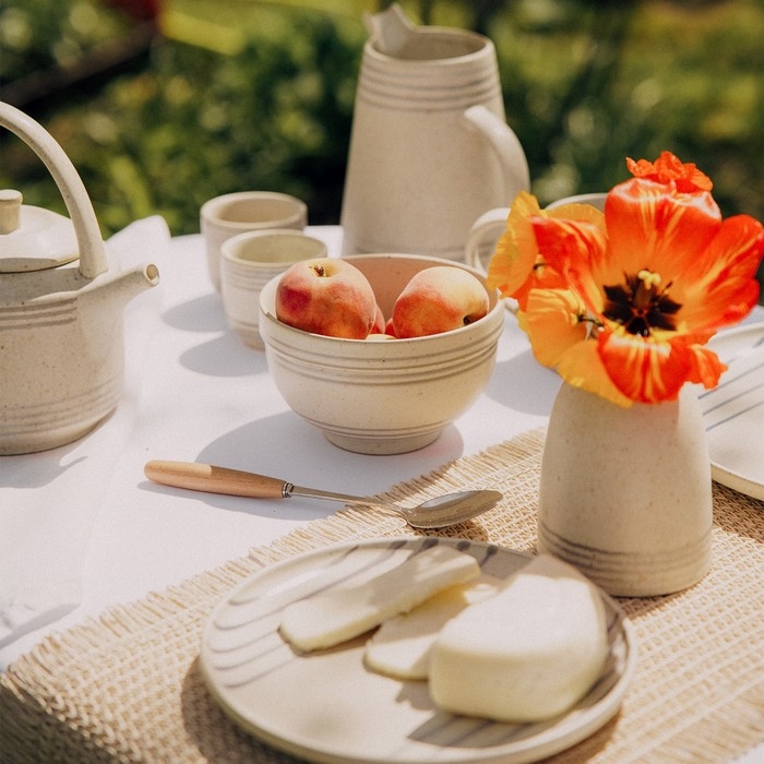 Салатник керамический SL Home &laquo;Райяс&raquo;, 800 мл, d=14,5 см, цвет бежевый