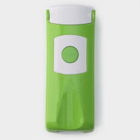 Тёрка с лотком Доляна &laquo;Фреш Флеш&raquo;, 7 насадок, 27&times;10&times;12 см, цвет зелёный, белый