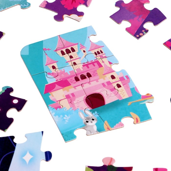 Пазл с фонариком &laquo;В гостях у ламы&raquo;, 88 деталей