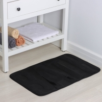 Коврик для ванной и туалета SAVANNA &laquo;Bath&raquo;, 50&times;80 см, цвет чёрный