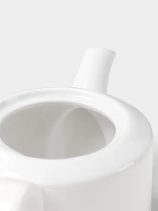 Заварочный чайник Hanna Kn&ouml;vell, 1 л, фарфор, белый