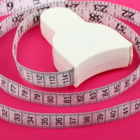 Рулетка для измерения объёмов тела портновская, 150 см (см/дюймы), цвет белый