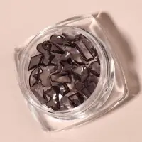 Фигурки для декора, объёмные, фиолетовые, полупрозрачные