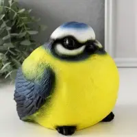 Копилка (гипс) Большая Птичка Синица 17х17х18 см