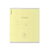 Тетрадь 12 листов в линейку ErichKrause &laquo;Классика&raquo;, обложка мелованный картон, блок офсет, белизна 100%, жёлтая