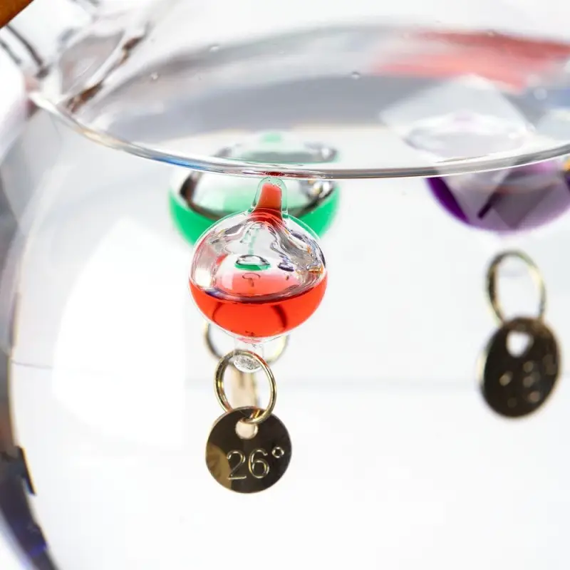 Термометр-шар &laquo;Галилео&raquo; в деревянном корпусе