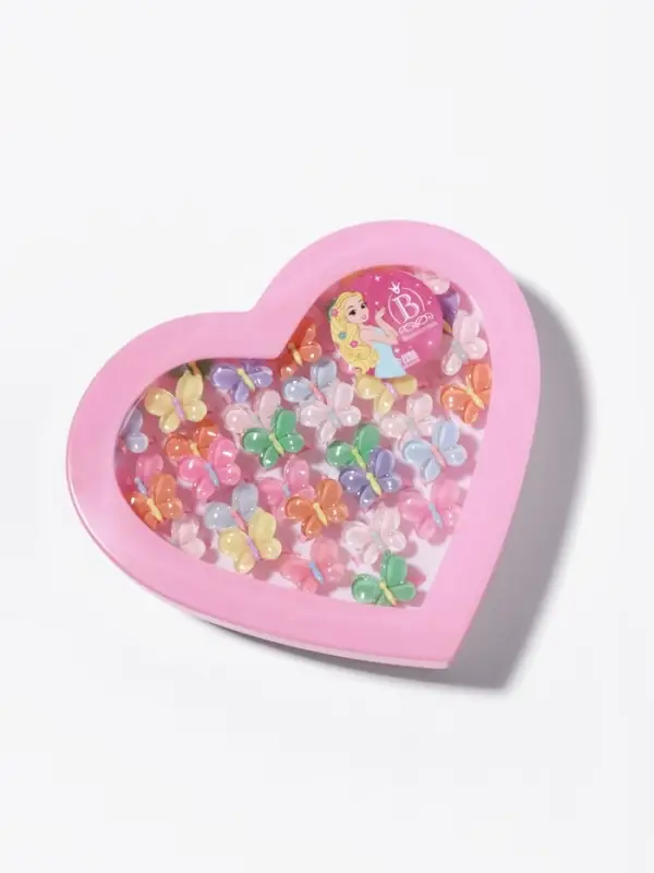 Кольцо детское Выбражулька &laquo;Бабочка&raquo;, нежность, безразмерное, МИКС