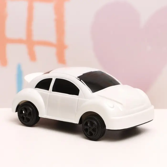 Машинка пластмассовая &laquo;Жук&raquo;, 11&times;6&times;4 см, МИКС