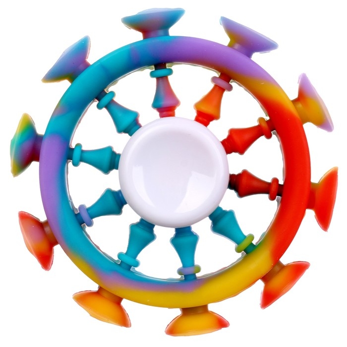 Спиннер &laquo;Присоска&raquo;, цвет МИКС