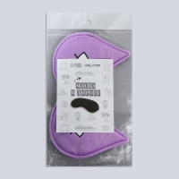 Маска для сна &laquo;Лисичка&raquo;, 19,5 &times; 12 см, резинка одинарная, рисунок МИКС