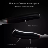 Набор кухонных ножей из 3 предметов PRO collection 3SS