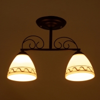 Люстра "Кинг" 2х40Вт Е27 черный