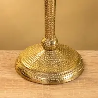 Подсвечник "Звездная пыль" алюминий 9,5х9,5х29,5 см