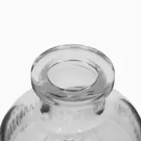 Ваза настольная стекло "Миниатюра" (набор 12 шт) 8-13 см, прозрачный