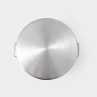 Кастрюля из нержавеющей стали Hanna Kn&ouml;vell HoReCa, 40 л, толщина 0,8 мм, 201 сталь, с крышкой