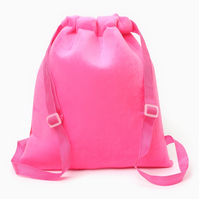 Сумка детская &laquo;Белая кошечка&raquo;, 35 &times; 30 см, цвет розовый