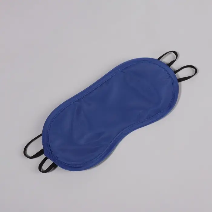 Маска для сна &laquo;Однотонная&raquo;, 19&times;8.5 см, двойная резинка, МИКС