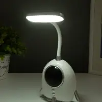 Ночник карандашница "Ракета" 6хLED 3Вт 5V USB АКБ 2 режима 7х11х27 см