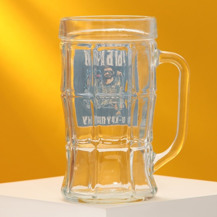 Кружка пивная &laquo;По-крупному&raquo;, 500 мл