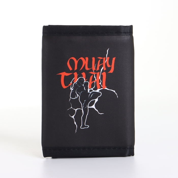 Кошелёк детский на липучке &laquo;Выбражулька&raquo;, цвет чёрный