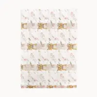 Бумага упаковочная тишью &laquo;Лисица и сад&raquo;, 50 см &times; 70 см, 17 грамм