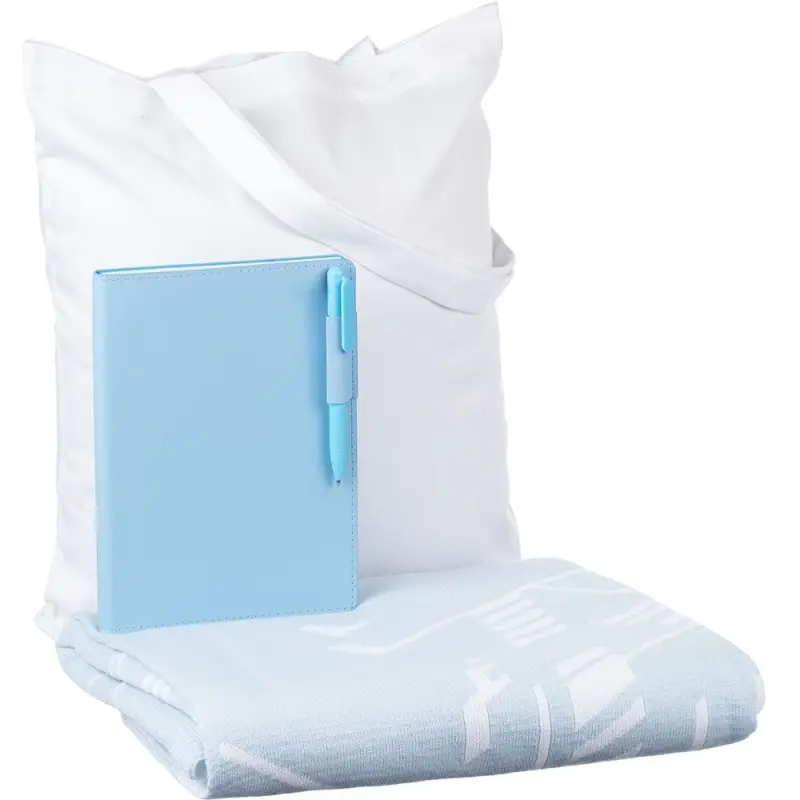 Набор Merry Flakes, голубой с белым Набор Merry Flakes, голубой с белым