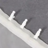 Зажим для штор, 35&times;20 мм, белый