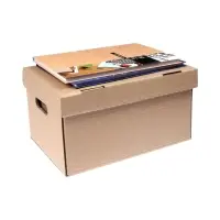 Короб архивный Делопроизводство", 325*235*180, крафт