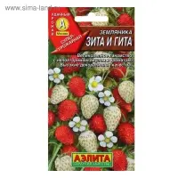 Семена Земляника "Зита и Гита", смесь, 0,04 г
