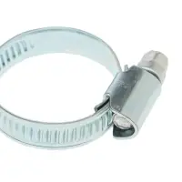 Хомут червячный ZEIN engr, несквозная просечка, диаметр 20-32 мм, ширина 9 мм, оцинкованный